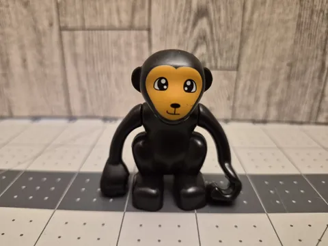 LEGO DUPLO Duplo ANIMAL MInifigure Black Monkey Farm Zoo Circus