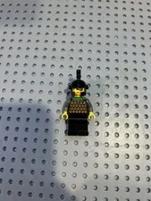Lego Minifigure - Gilbert the Bad Black Dragon Helmet Horns - cas043 Incomplete