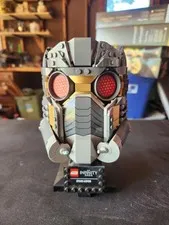 Lego Marvel Star-Lord Helmet 76251 Built 
