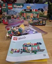 LEGO Friends Heartlake Downtown Diner (41728) Used/Complete w/ Instructions/Box