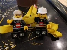 LEGO LED Firefighter And Police Officer Clip On Headlamp With Elastic Headband