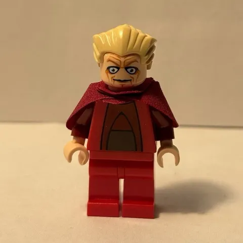 LEGO Star Wars Chancellor Palpatine Minifigure sw0243 w/ Cape Clone Wars Genuine