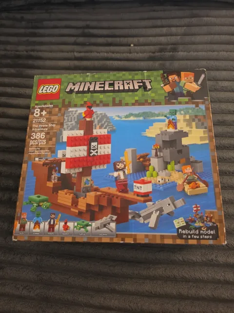 LEGO 21152 Minecraft The Pirate Ship Adventure NEW Factory Sealed! Retired Set