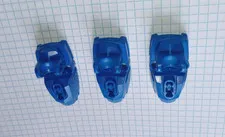 3 pieces Bionicle Lego, Blue 90661 Star Wars Hero Factory Foot WYSIWYG 3 pieces