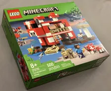 LEGO Minecraft: The Mooshroom House (21270) Brand New in Sealed Box - See Photos