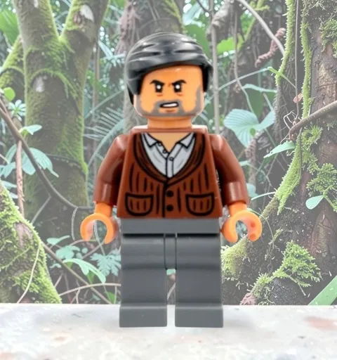 NEW Lego Minifigure DR. WU JW083 From Jurassic World Dominion Set 76949
