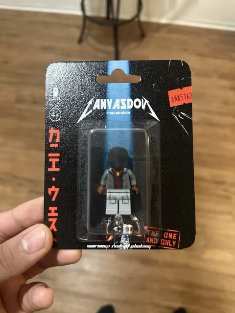 The Canvas Don Kanye West Yeezus Era Custom Minifigure