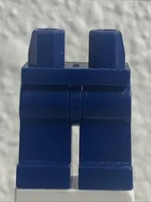 Lego Dark Blue Hips Legs Minifigure Pants Jeans Darker Blue Piece 970c00 / 10970