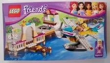 Lego Friends 3063 Heartlake Flying Club NEW sea plane Stephanie minifigure