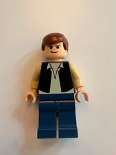 LEGO Star Wars | Han Solo (Black Vest over Tan Shirt) - Item No: sw0601