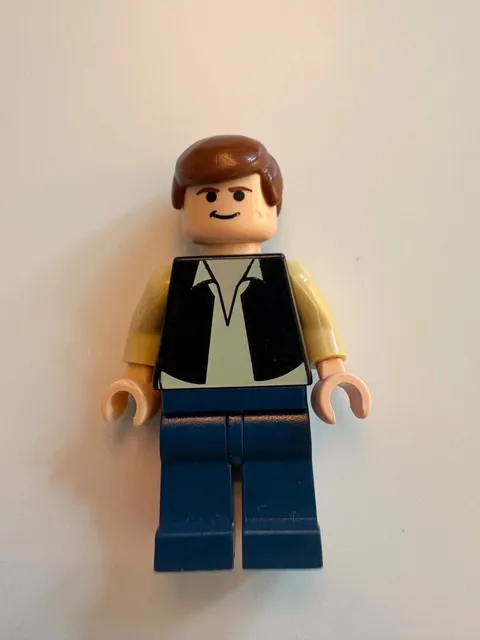 LEGO Star Wars | Han Solo (Black Vest over Tan Shirt) - Item No: sw0601