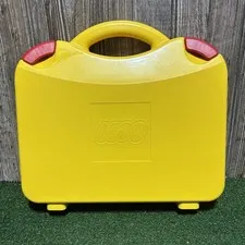 LEGO Plastic Storage Box / Carrying Case Yellow Removable Dividers from 66707