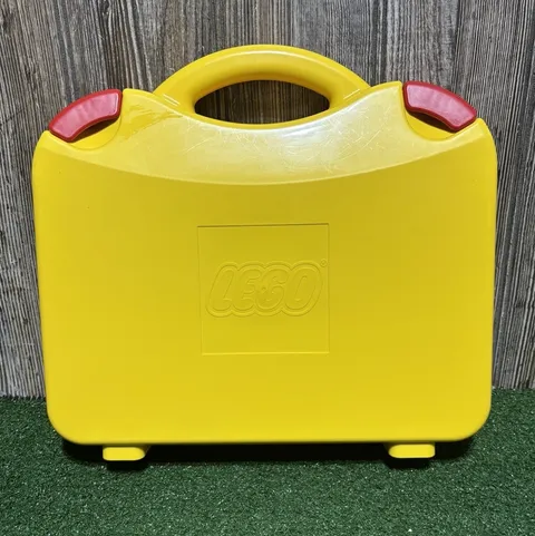 LEGO Plastic Storage Box / Carrying Case Yellow Removable Dividers from 66707