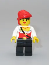 LEGO Pirate female bandana minifigure Pirates 6250 Bone Clipper ship boat