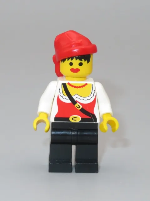LEGO Pirate female bandana minifigure Pirates 6250 Bone Clipper ship boat