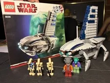 Lego Star Wars Separatist Shuttle 8036. Complete. Great condition with manual