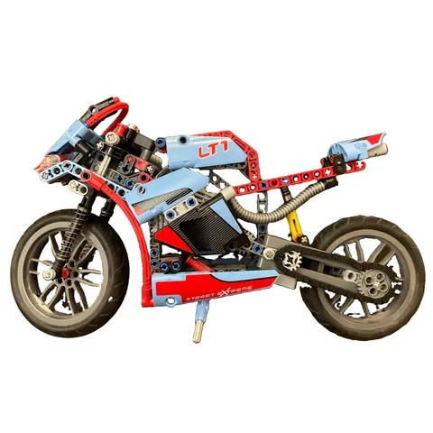 Lego 42036 Technic Street Motorcycle 99% Complete