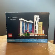 LEGO Architecture Singapore Skyline 21057 18+ Complete Set 827 pcs