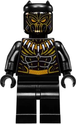 LEGO® Minifigure Super Heroes sh0477 Erik Killmonger (Golden Jaguar)