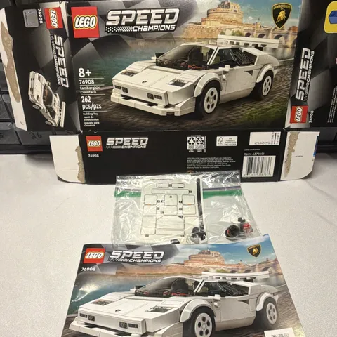 LEGO Lamborghini Countach 76908  262pcs Box + Manual only