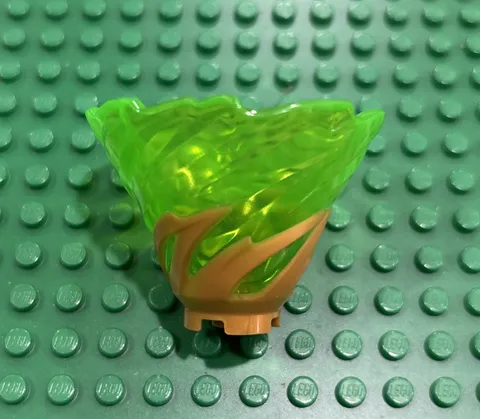 Lego 70681 Ninjago Lloyd's FS Spinner Energy Effect Spinjitzu Trans Green/Gold