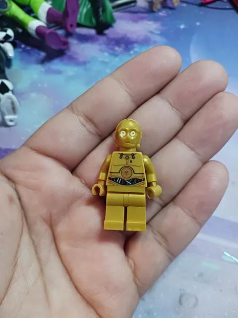 Lego C-3PO Minifigure from sets 9490 + 10236 Star Wars Protocol Droid sw365