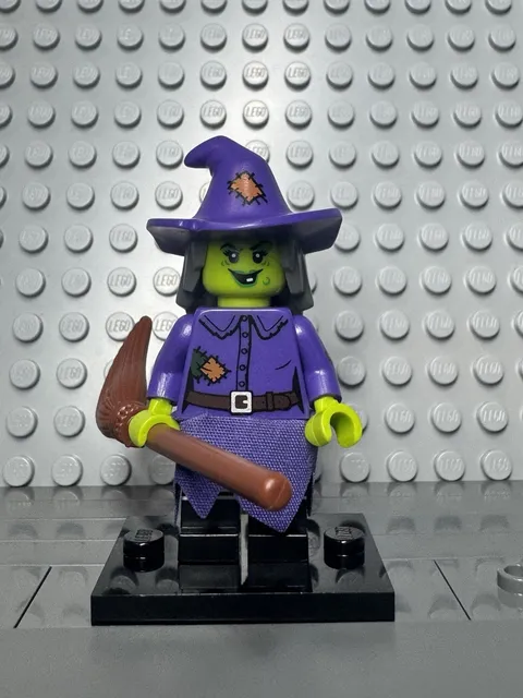 LEGO Wacky Witch minifigure Series 14 Incomplete