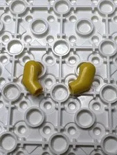LEGO 981 & 982 Yellow Minifigure Replacement Arms x2 - 1 Pair Left Right