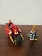 LEGO NINJAGO Rise of the Snakes Kai's Blade Cycle 9441 188pc Converts Retired