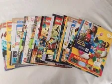 Lot Of 33 Lego Club Magazine Life Catalog Ninjago Star Wars Brick Journal 