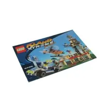 1x Lego Building Instructions B-Stock Worn Booklet Island Xtreme Stunts Xtreme Tower 6740