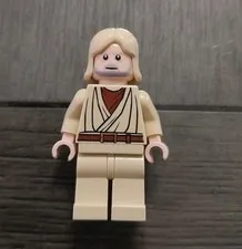 Lego Obi-Wan Kenobi Mid-Length Tousled Hair Star Wars Minifigure