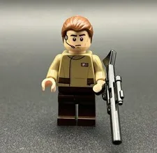 ✅ LEGO Star Wars Minifigure Resistance Officer Headset sw0699 Minifig (75131)