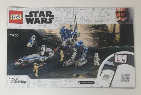 Lego 75280 501st Legion Clone Troopers Instruction Manual Book Only - No Bricks