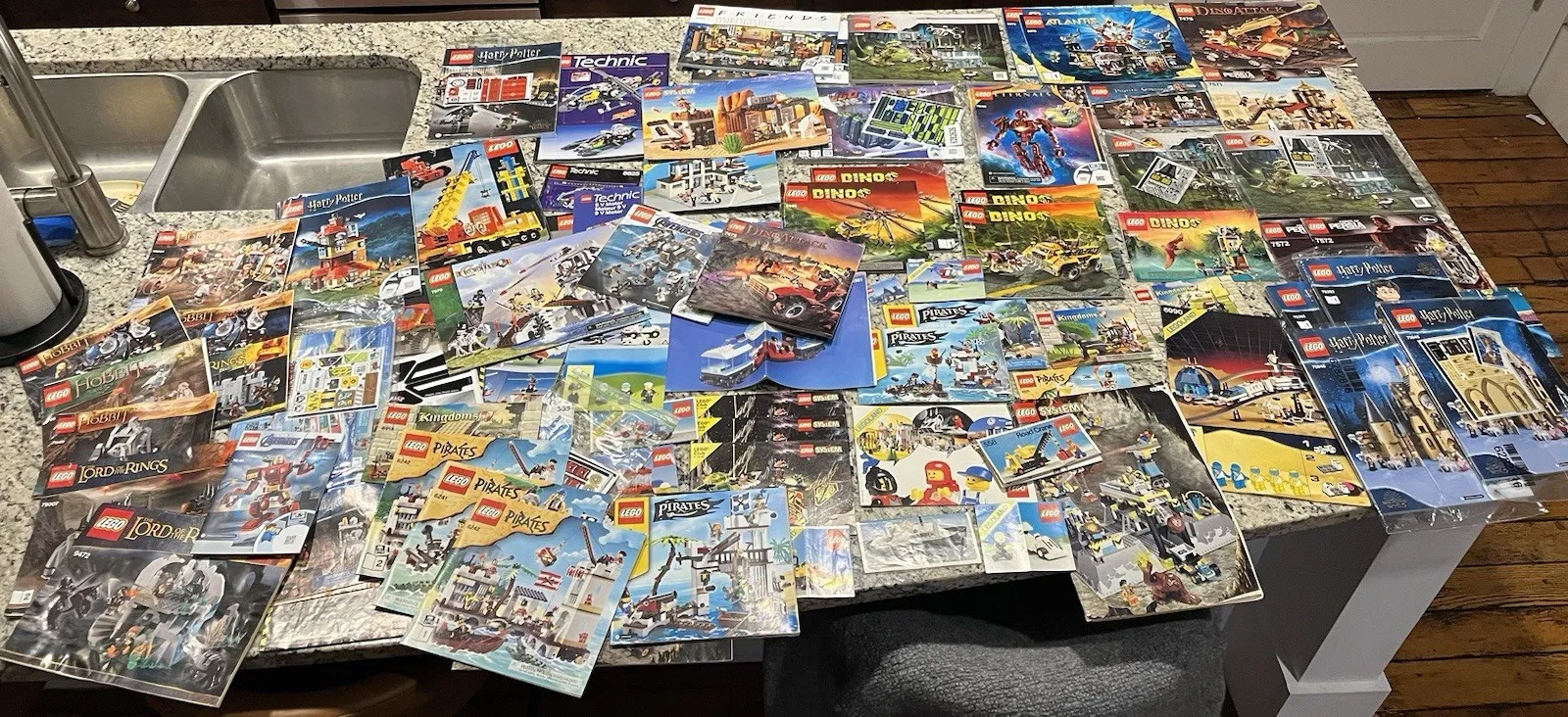 Lego Instruction Manuals Castle Pirates System Vintage Rare 80 Manual Lot