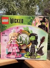 LEGO Wicked 75682 Elphaba & Glinda Figures Set, 558 Pieces, Ages 10+ Boxed