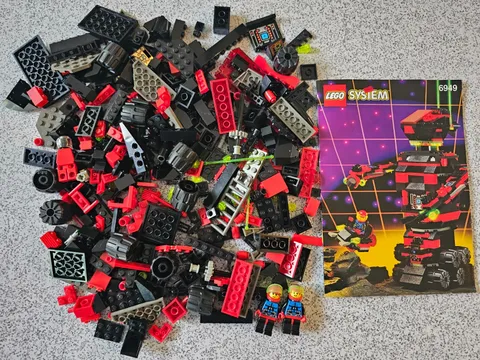 LEGO 6949 Space Spyrius Robo Guardian Complete Vintage 1994 W/ Instructions