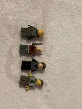 LEGO Minifigure Lot 4 Figures Fantasy Medieval Characters Accessories