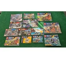 LEGO Instructions Lot - Nexo Knights & DC Comics Super Heroes - No Bricks