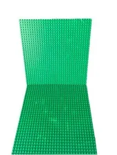 2 Dark Green Lego Base Plates 10 X 10