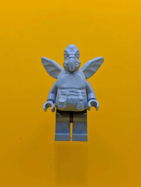 Watto sw0038 Medium Blue, Plain Head Cracked Star Wars Lego Minifigure