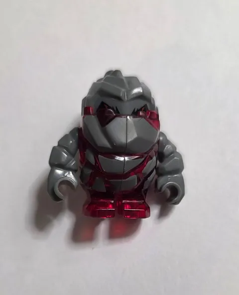 LEGO POWER MINERS RED ROCK MONSTER MELTROX MINIFIGURE