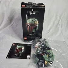 LEGO Star Wars Boba Fett Head Sculpt 75277 Complete w/ Box & Manual