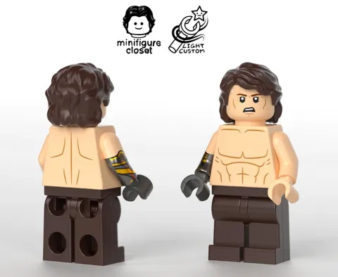 Lego Star Wars Light Custom The Nightmare One Anakin Skywalker Shirtless LC