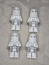 LEGO Star Wars Snowtrooper 75320 2022 Retired x4 Used Excellent Condition