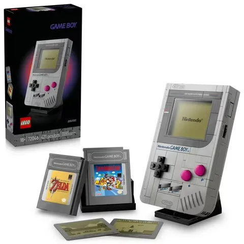 Genuine LEGO Nintendo Game Boy 72046 Retro Gaming Display Set 18+