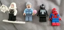 Lego Fig Set Spiderman Aunt May Ghost Spider Vemon 76115