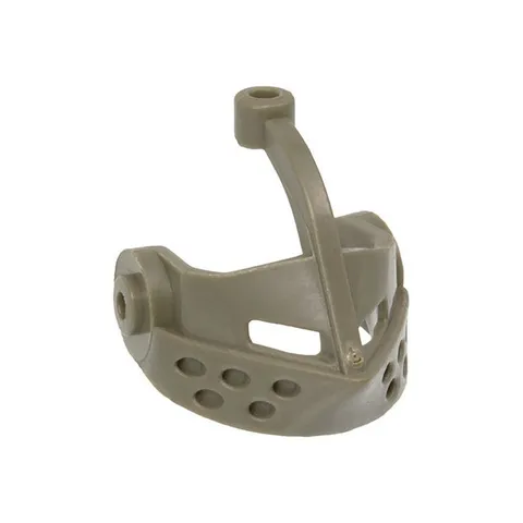 LEGO Pointed Visor with Eye Slits (2594) Dark gray  INV 1