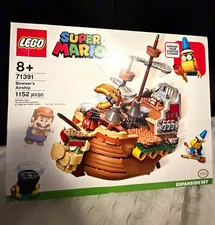 LEGO Super Mario Bowser’s Airship Expansion Set 71391 1152 Pieces 8+ Box
