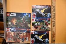 Lot Lego Manuals Star Wars 7956 9674 9489 9674 9491